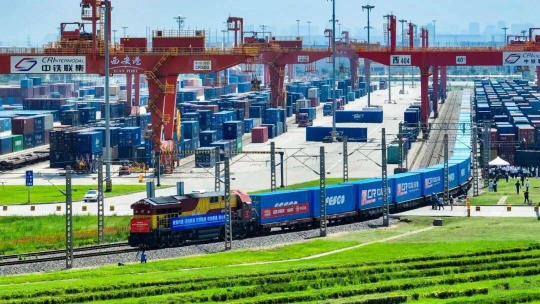 西安 織密亞歐物流網絡，樞紐能級再躍升，商品批發貿易迎風起